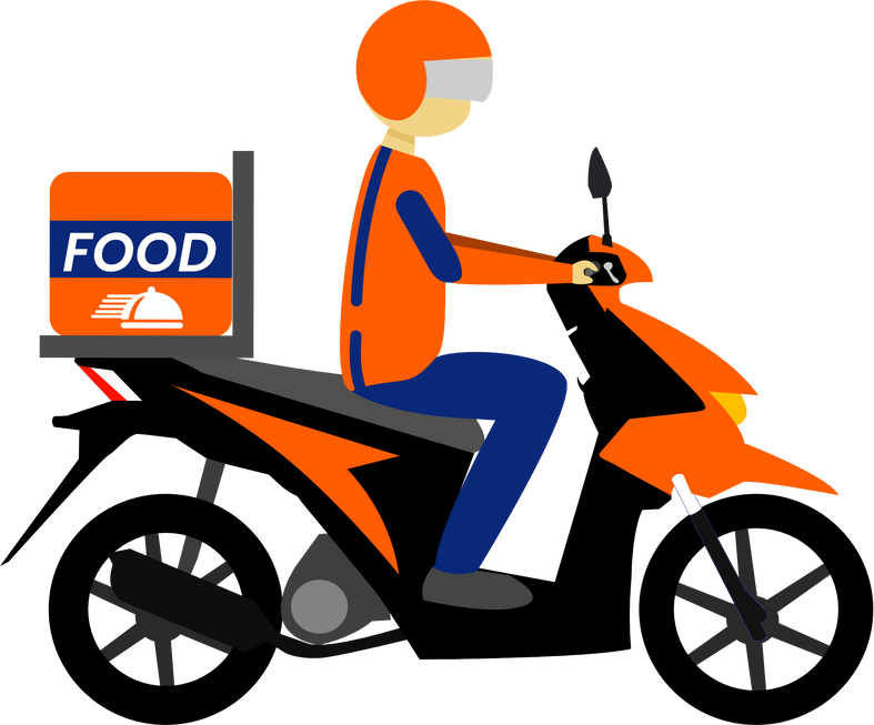 Food Delivery Bike